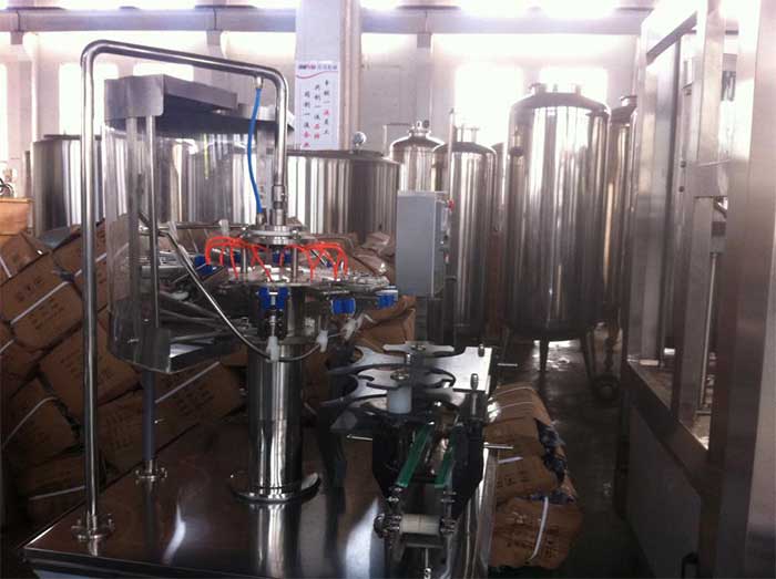 Synthetic Juice Filling And Foil Sealing Machine 30 BPM 