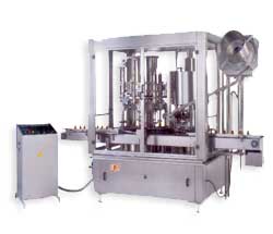 Automatic Rotary Piston Filling & Capping Machine